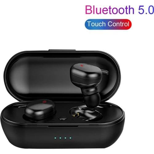 TWS Earbuds Bluetooth 5.0 Earphones True Wireless Stereo In Ear Headphones with Charging Case Mircophone