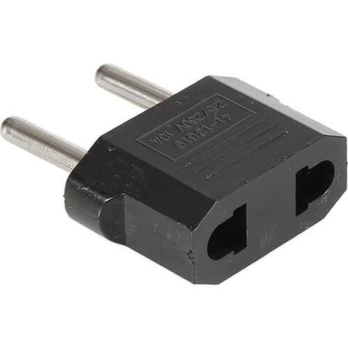 5pcs US To EU New And High Quality Power Adapter US Conversion To EU Travel Home Tools Plugs Power Socket Plug Outlet Adapter