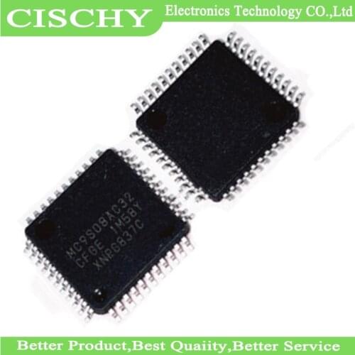 10pcs/lot MC9S08AC32CFGE QFP-44 MC9S08AC32 QFP44