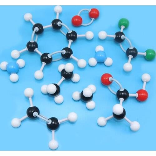 122 Pcs XMM005 Organic molecular structure model ball and stick scale model Student Teaching equipment student stationery