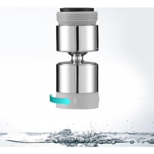 Anti splash faucet aerators bathroom faucet accessories ABS chrome rotation aerator spout