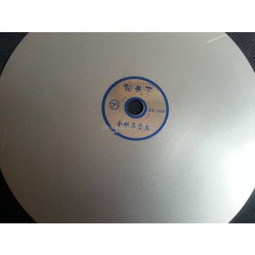 Diamond flat polishing Lap disc 10 INCH for jewelry stone , jewels polishing tools disc grit #1200