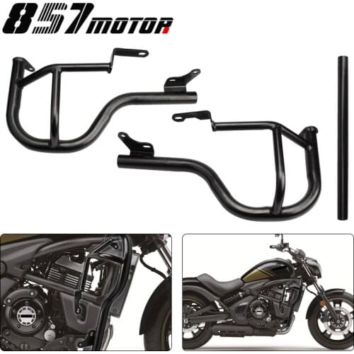 Motorcycle Highway Bumper Engine Guard Crash Bars Stunt Cage Protector For Kawasaki Vulcan S 650 VN650 EN650 2015 2016 2017-2021