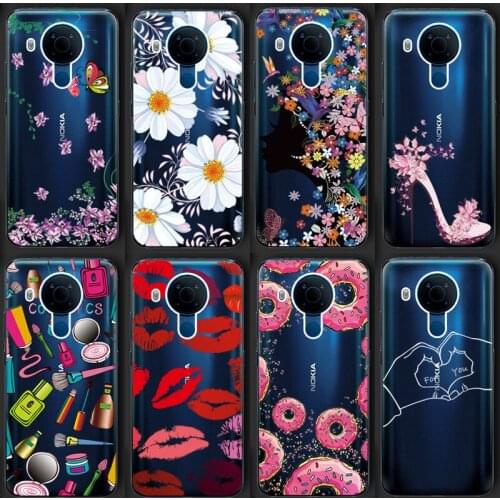 For Nokia 5.4 TA-1333 Case Ultra Thin Clear Soft TPU Case Cover For Nokia 5.4 TA-1340 Case Transparent Couqe Funda