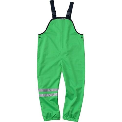 Children Waterproof Rain Pants Baby Boys Girls Outdoor Sports Travel Trousers Kids Fish Clothes