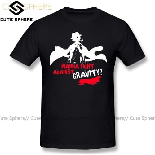 Bungou Stray Dogs T Shirt Chuuya Nakahara T-Shirt Short Sleeve 5x Tee Shirt Basic Men Fun Graphic Cotton Tshirt