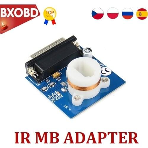 IPROG+IR MB +CAN BUS +K-LINE adapter For IPROG+ IProg Pro Programmer iProg Always in stock Free shipping