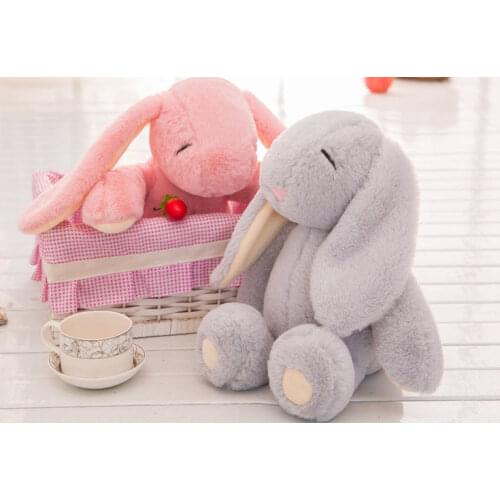 Cute soft Bunny doll Plush toys Stuffed cartoon rabbit Sleep Bunny doll Birthday Gift toy Girls Gift