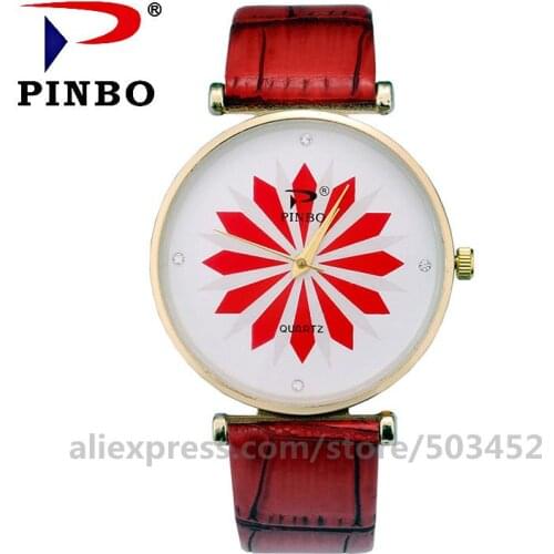 100pcs/lot New Montres Femme Leather Belt Ladies Watch Turntable Wholesale Wrist Watches Ultra-Thin Reloj Pulsera Mujer