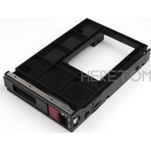 New 2.5" SSD to 3.5" Hard Drive Adapter w/ 3.5" HDD Tray Caddy For HP ProLiant ML30 G10 Gen10 Server Caddy