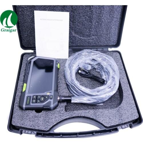 NTS500 Industrial Endoscope Inspection Camera 5 inch LCD Monitor 7.6mm Camera Head 1280*720 pixels (QVGA) 5m Cable