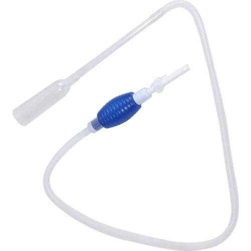 Aquarium Cleaning Manual Squeeze Water Change Cleaner Pump 1.9M Long