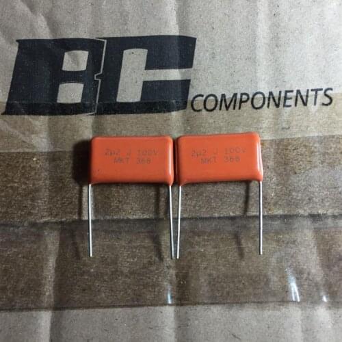 Original new 100% MKT series 2.2UF100V fever frequency division metallized film capacitor (Inductor)