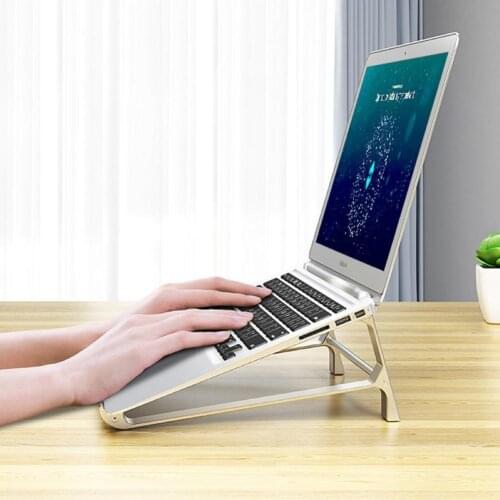 Heat Dissipation Laptop Stand Cooling Holder Aluminum Alloy Stand-up Bracket