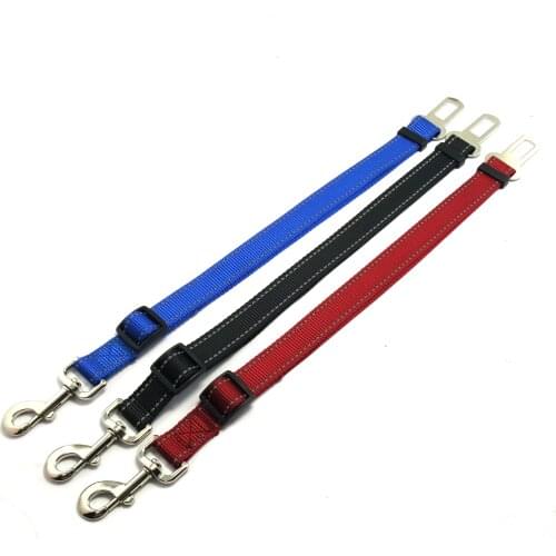 2 Packs Dog Seatbelt for Carseat, Dog Seat Belt for Vehicle,Tether Attachment to Pet Harness, Crash Tested Nylon,Reflective