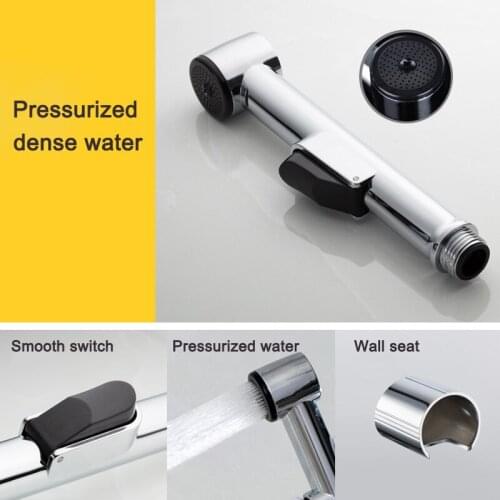 1pcs Hand-held Switch Clean Body Bidet Nozzle Spray Shower Head Toilet Kitchen Garden Flusher 2020ing