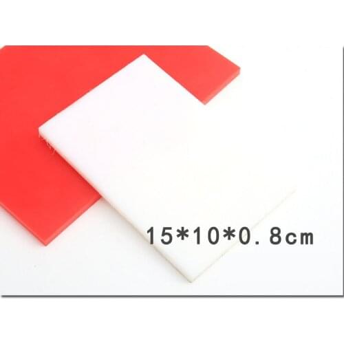 DIY Manual Leather Punch Pad Elastic Plate Rubber Pad Installation Hammer Plastic Pad Protection Plate Punch Knife Edge Pad