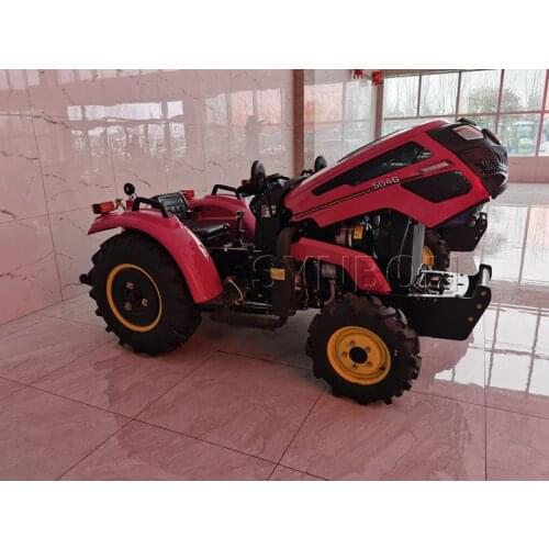 New Tractor Rainbow Colors 50HP Greenhouse Tractor Farm Hydraulic Tractor Agricultural Machinery SY504G