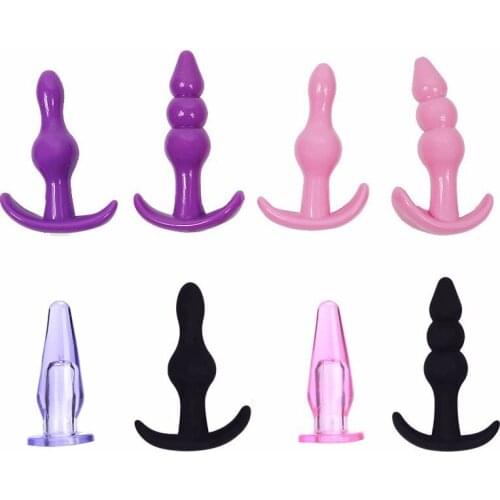 Silicone Butt Plug Male Prostate Massager G spot Vagina Stimulator Anal Dildo Plug Anal Sex Toys for Men Woman Gay Masturbation