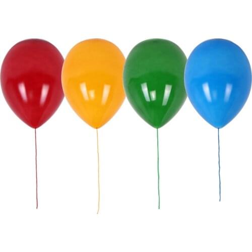 5 Colors Balloon Glass Pendant Light fixture home deco Bedroom Children Room E14 Lamps Energy-saving pendant Lamp