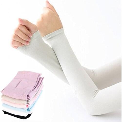 1pair Arm Sleeves Warmers Sports Sleeve Sun UV Protection Hand Cover Cooling Warmer Running Fishing Cycling Ski mangas para