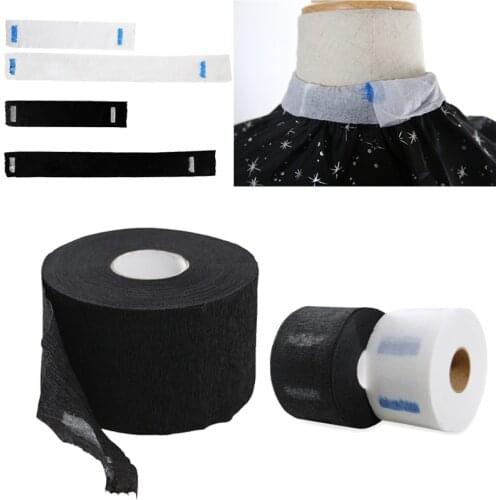 1 Roll Haircut Necks Disposable Hairdressing Collar Accessory Haircut Cape Covering Neck Paper Roll Cutting Wrap Apron Cover