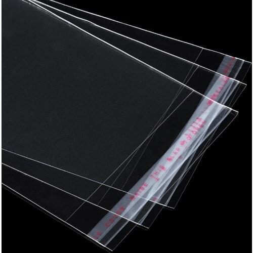 1000pc Different Size 1000pcs/lot Clear Cello Bags Party Gift Cellophane Chocolate Lollipop Wedding Unilateral thickness: 0.07mm