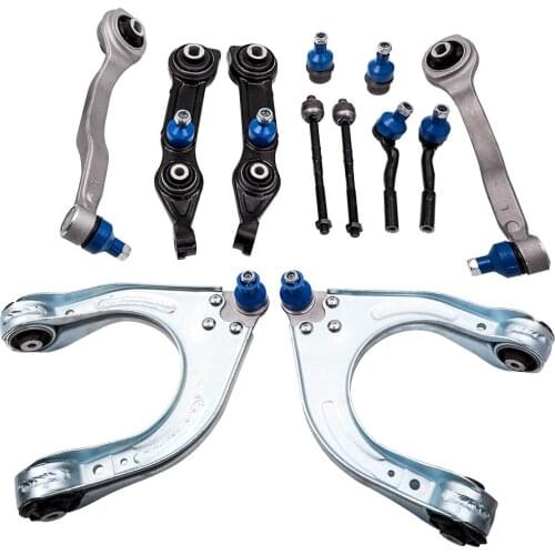 12 Pcs Front Control Arms Tie Rods Ball Joints for Mercedes Benz CLS500 2006