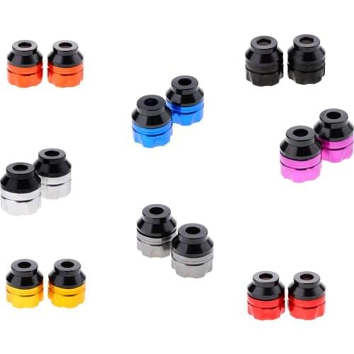 2Pcs Wheel Protection Motorbike Crash Pads Colorful Protector Motorcycle Crash Protect Motocross Crash Pad Wheel Frame Slider