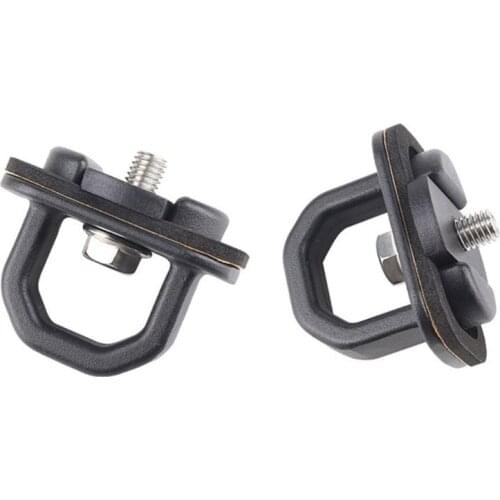 2pcs/set Pickup Lock Buckle Tie Down Fixing Pull Ring Bed Hook Y98C