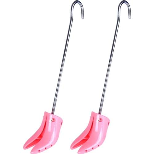 2pcs Hiking For Women Universal Shoe Stretcher Boots Expander Plastic Adjustable Length High Heels Wear Resistant Professional