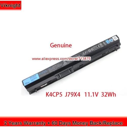 Genuine 11.1V 32Wh K4CP5 J79X4 FRROG Battery for Dell 312-1242 E5220 E6230 E6320 E6330 E6430s Laptop