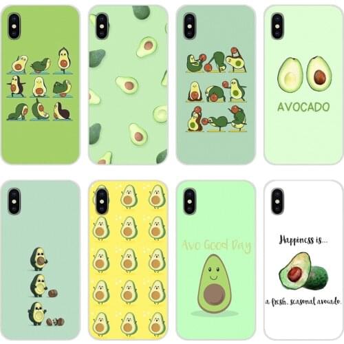 Accessories Phone Cases Covers avocado yoga For Huawei Y5 Y6 Y7 Y9 Prime Pro GR3 GR5 2017 2018 2019 Y3II Y5II Y6II