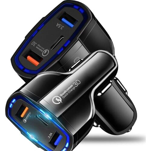 PD35W QC3.0 USB Type C Charger Fast Charging Wall Charger For Mobile Phone Charger for IPhone 12 Dual Port Charger Travel