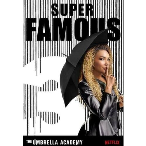 B039 The Umbrella Academy New TV Series Fabric Silk Cloth Poster Art Bedroom Decoration