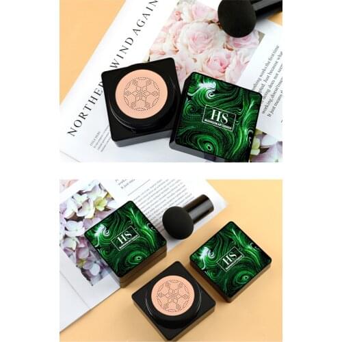 Air Cushion BB Cream 15g Whitening Oil Control Concealer With Mushroom Puff Moisturizing Translucent Face Foundation TSLM2