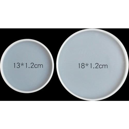 Round Petri Dish Silicone Mold Round Coaster Making Epoxy Resin Art Supplies Make Your Own Coaster Epoxy Resin Jewelry Mold tool