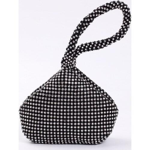 HOT Best Seller Flapper Women Ladies Gold Clutch Evening Bag for Party Evening