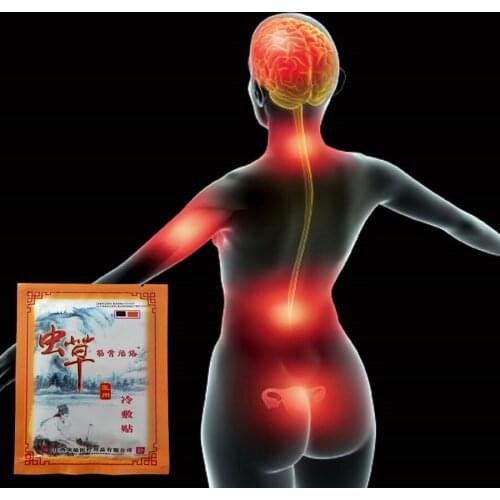 Analgesic plasters Nice effect Chinese Medicines Cordycep Joint Pain Relief Patch Heating Neck Back Pain Relaxation Active Merid