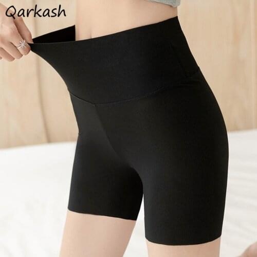 Leggings Women Skinny Summer Stretchy Feminine Large Size S-3XL All-match Pure Color Minimalist Casual Chic Thin Soft Ulzzang