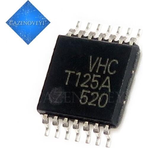 10pcs/lot TC74VHCT125AFT TC74VHCT125 74VHCT125 VHCT125 TSSOP-14 new and original In Stock