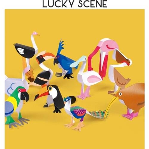 12Pcs/Set Children DIY Educational Paper Floding Cutting Book Kindergarten Art Craft Children Handmade Toys S01186