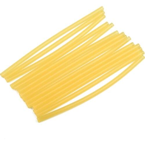20pcs Glue Sticks Auto EVA Dent Repair Tool Yellow 7*200mm Melt Heating