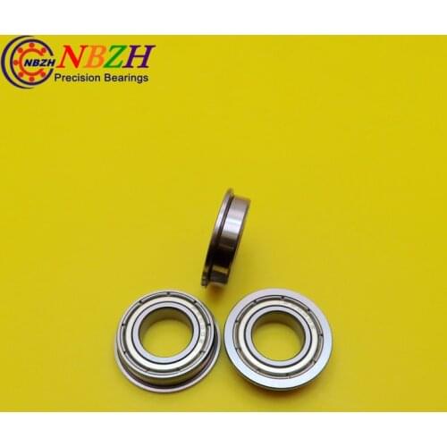 200pcs free shipping flange bearing Thin wall deep groove ball bearings F6800ZZ 10*19*21*5*1 mm