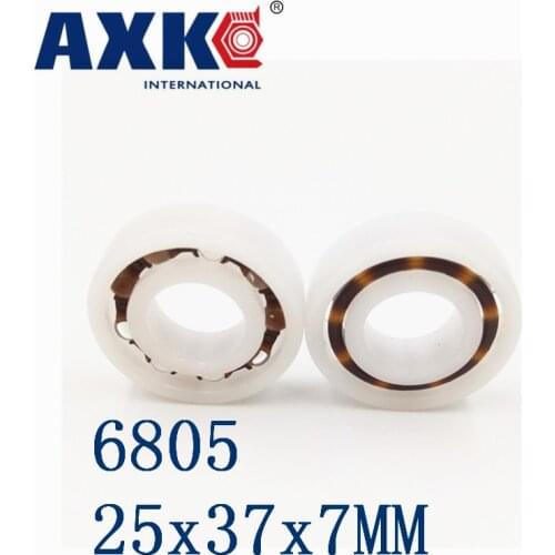 2019 Rushed Thrust Bearing Rodamientos Axk 6805 Pom (10pcs) Plastic Ball Bearings 25x37x7mm Glass Balls 25mm/37mm/7mm 61805pom