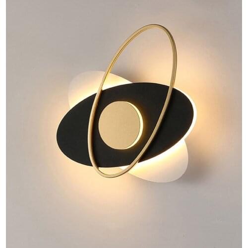 22W Led Wall Lamp Acrylic Sconce Light Background Wall Decorative Lamps Living Room Art Bra Bedroom Bedside Hotel Aisle Lighting