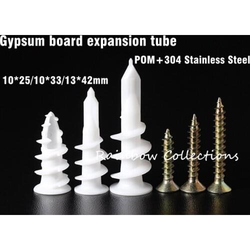 3size Gypsum Board Expansion Tube Special Bulge Plug Pipe Expansion Tube Bulge Plug With 304 Stainless Steel