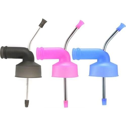 BMBY-2Pcs 2 in 1 Multifunction Canned Beer Bongs Beer Snorkel, Beer Wine Dispenser