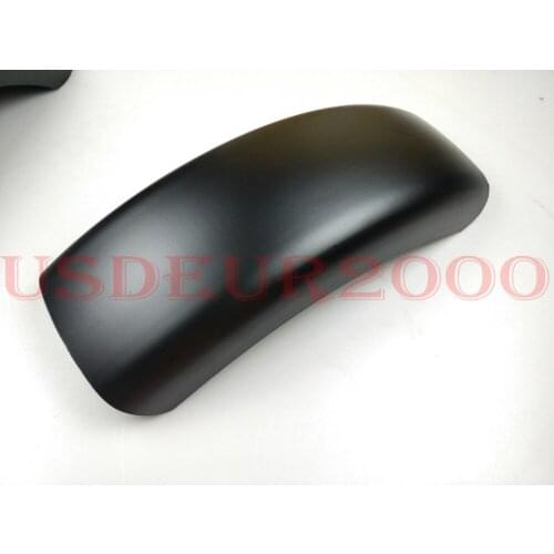6.1" Flat Rear Custom Trailer Fender for Honda Yamaha Kawasaki Suzuki Harley Bobber Chopper Rigid Hardtail 15.75 inch 40cm Black
