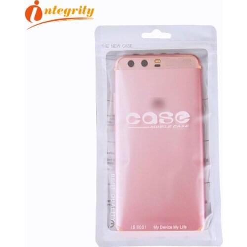 INTEGRITY 1000Pcs 10X18cm transparent self seal Mobile cell Phone Case Plastic Packaging zipper Bag for Accessories Package bag